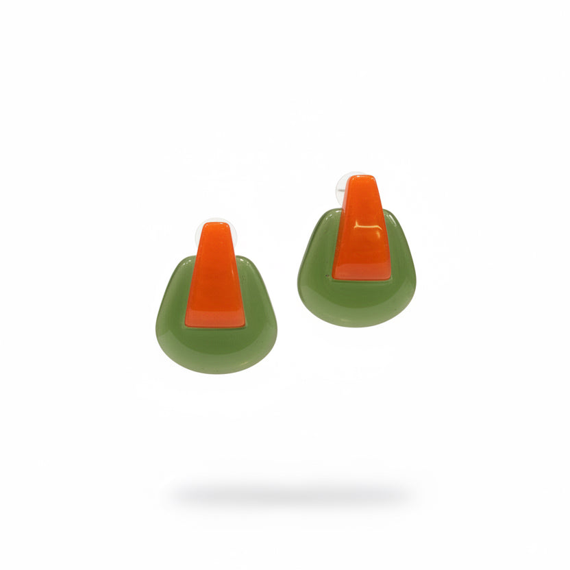 aros geométricos combinados