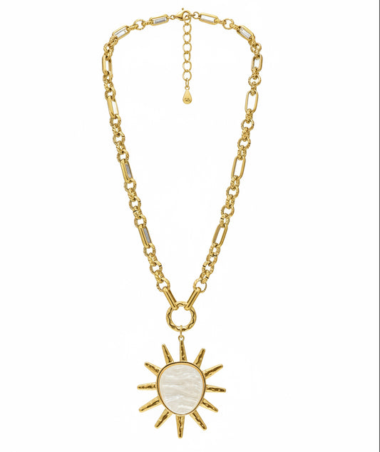 collar largo dije sol 