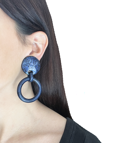 Aros argollas colgante