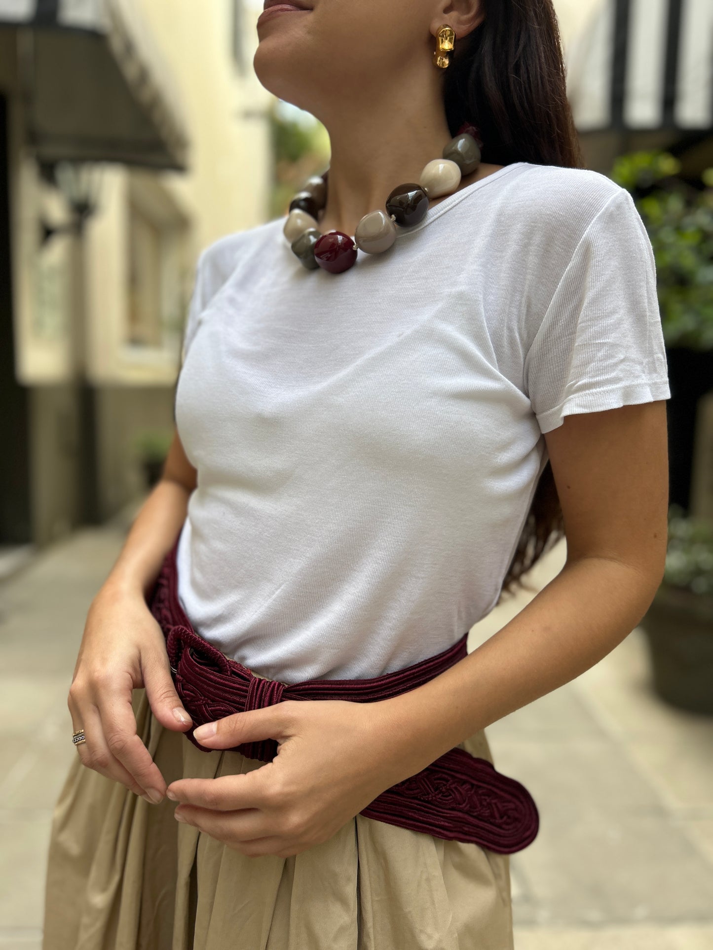 Collar combinado de resina