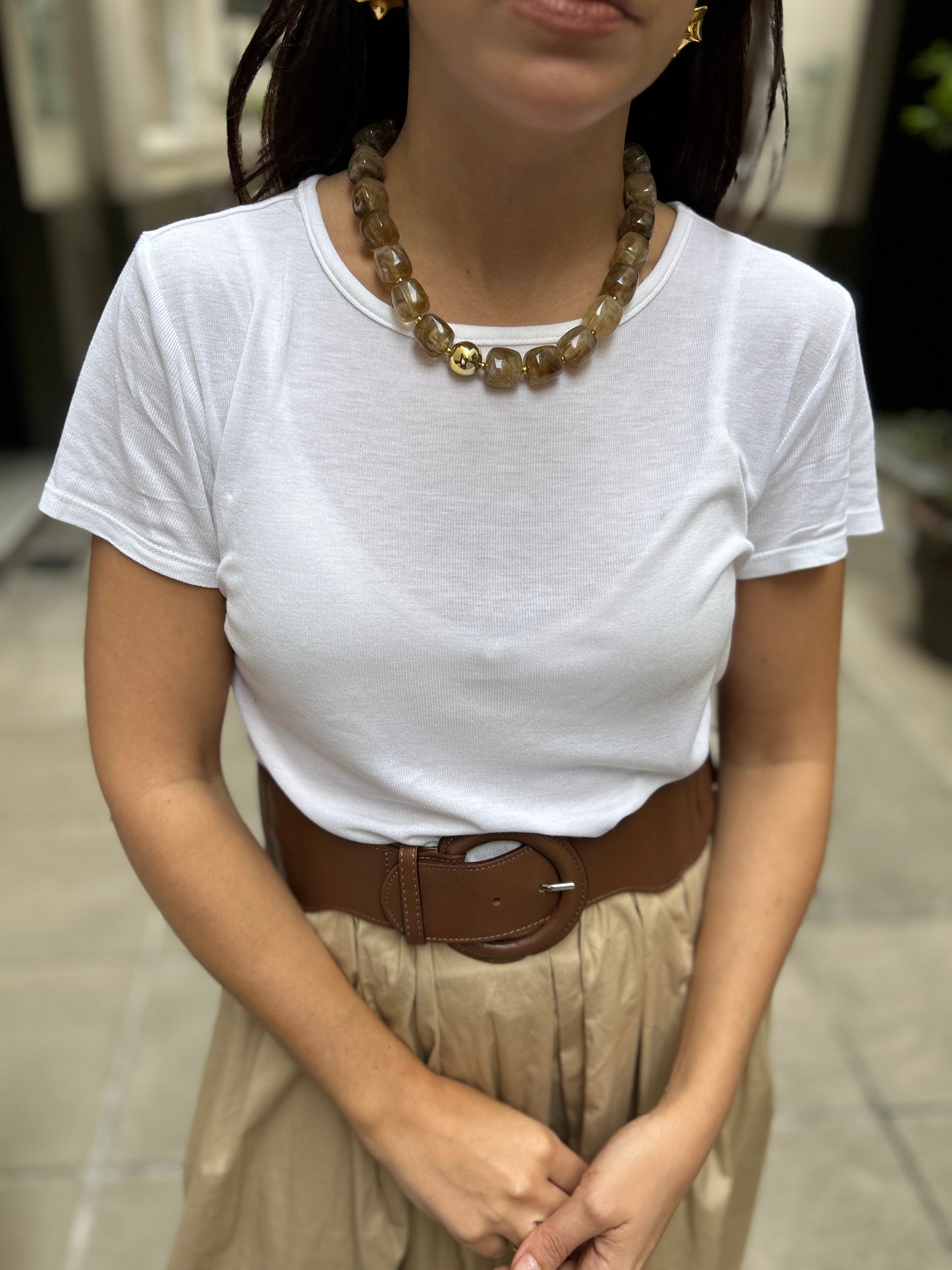 Collar cubitos de resina