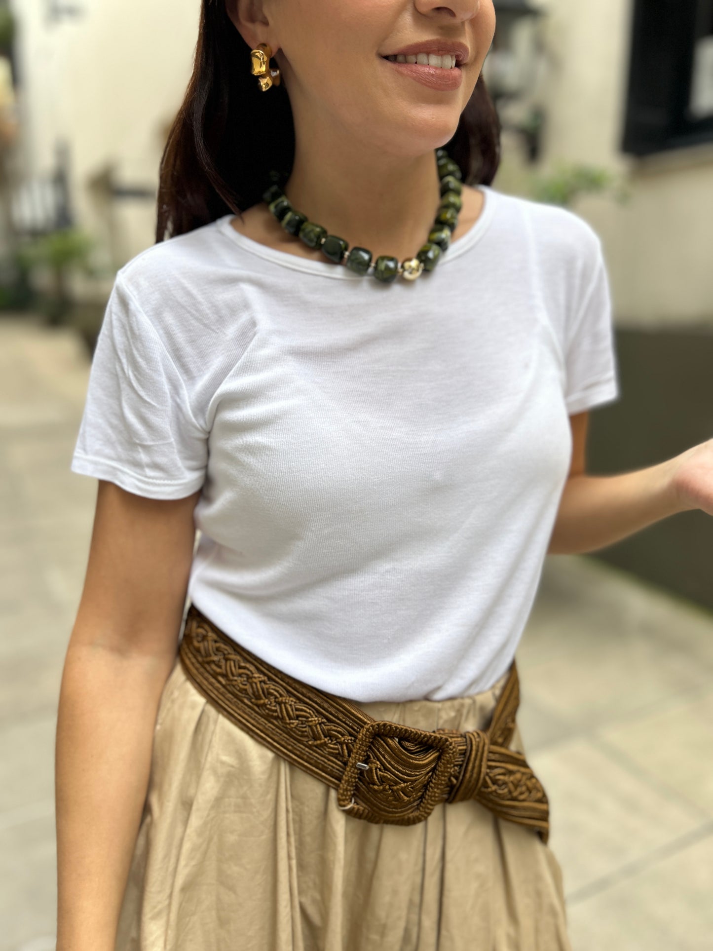Collar cubitos de resina