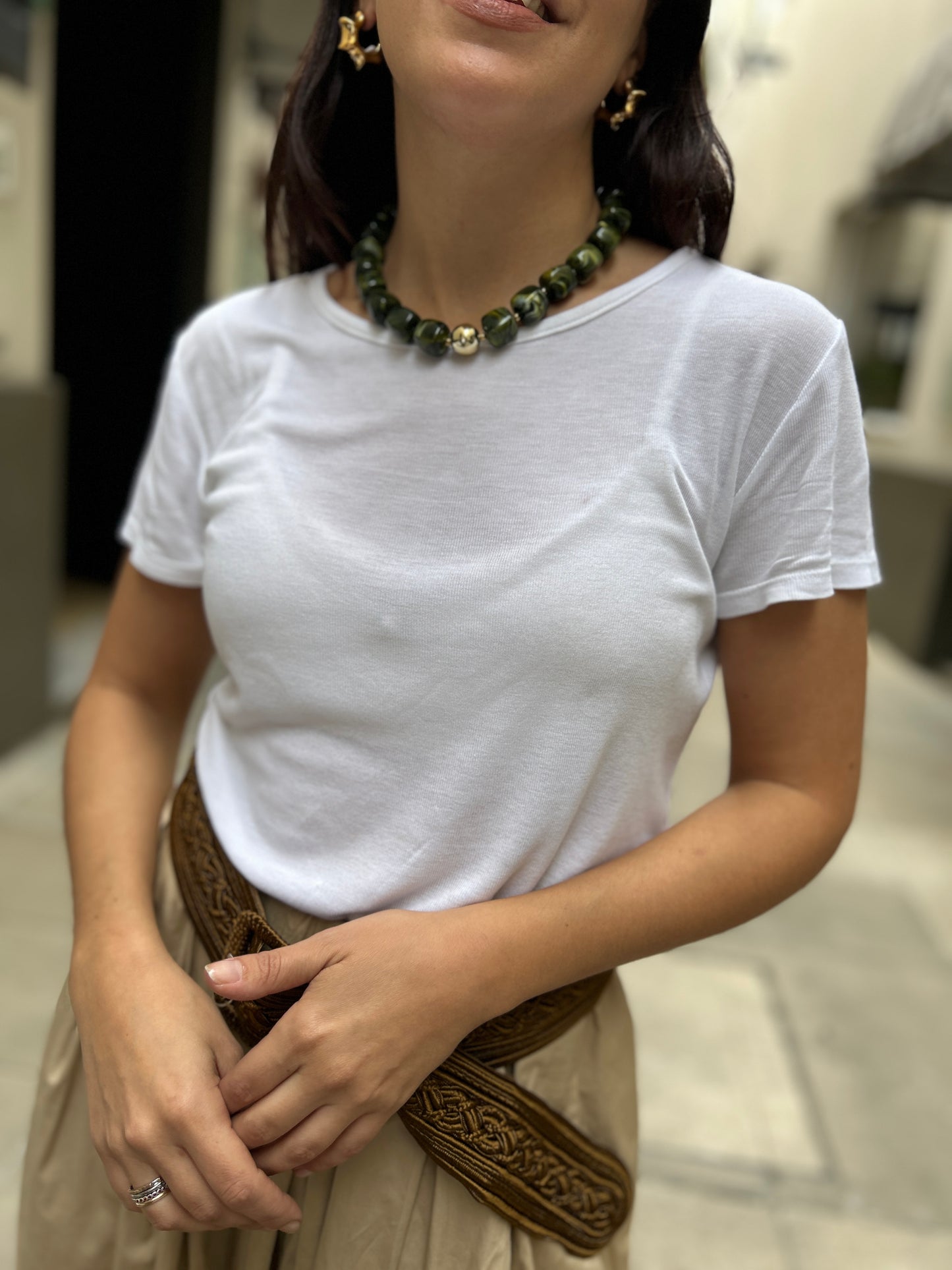 Collar cubitos de resina