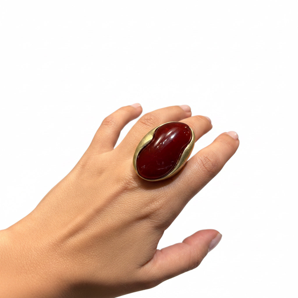 Anillo resina bordo