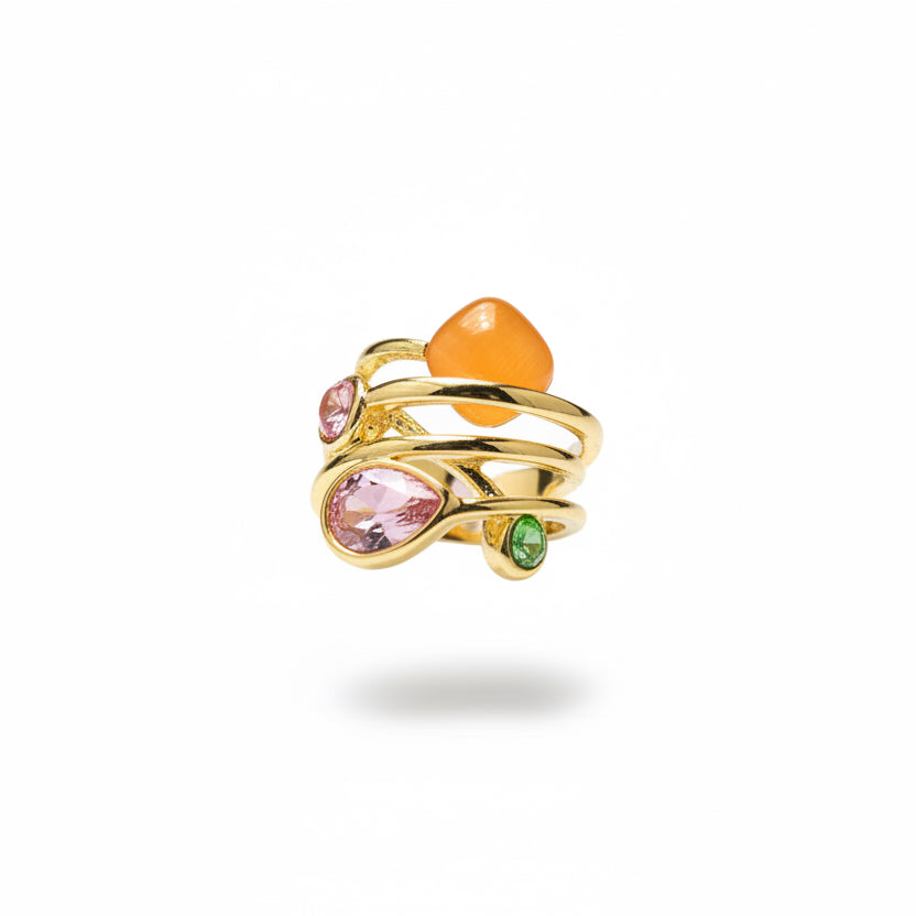 anillo naranja 