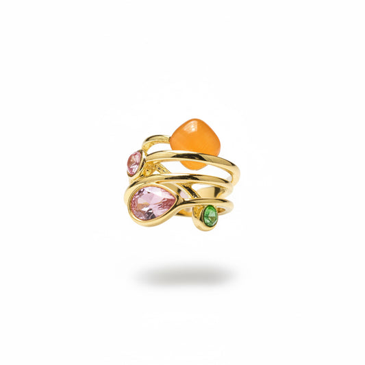 anillo naranja 