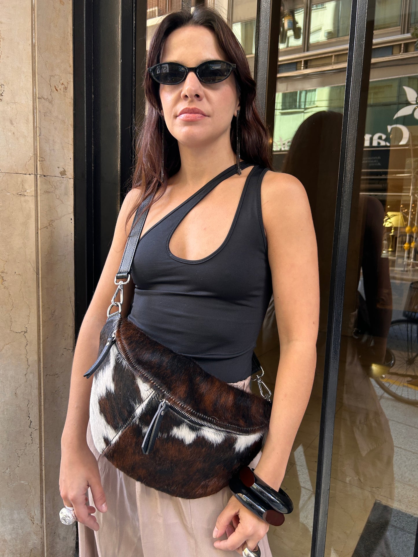 Riñonera piel de caballo