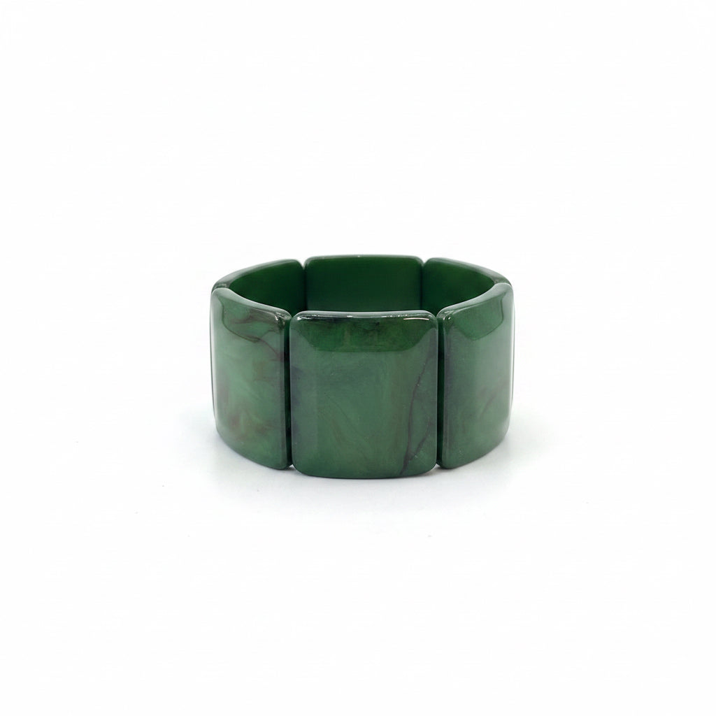 Pulsera piezas cuadradas