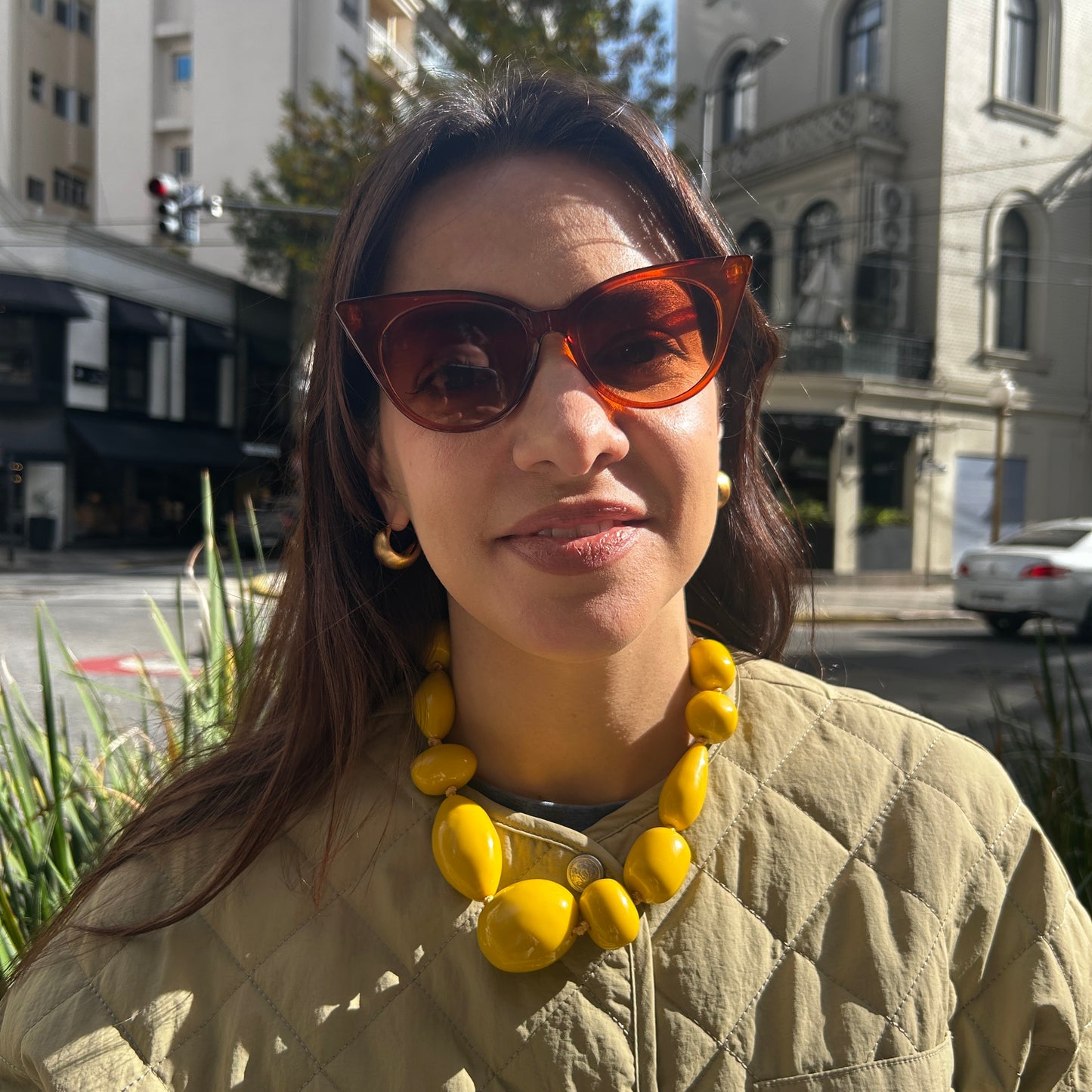 Collar resina formas irregulares
