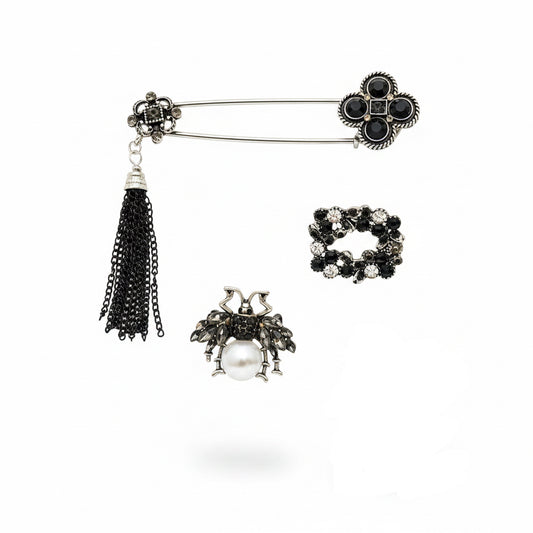conjunto de broches 