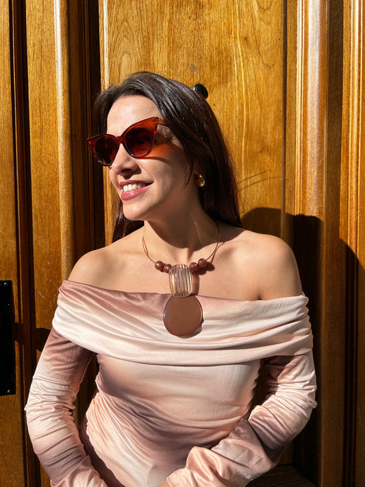 Collar dije combinado