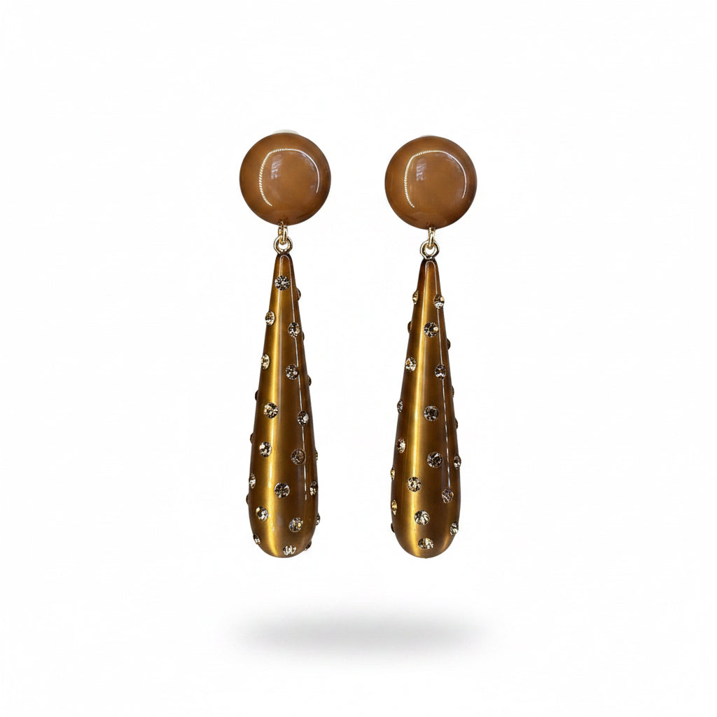 aros dorados 
