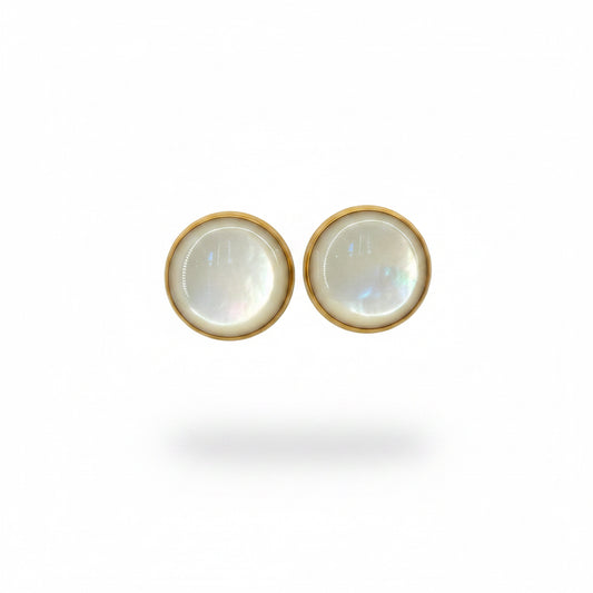 aros de resina beige 