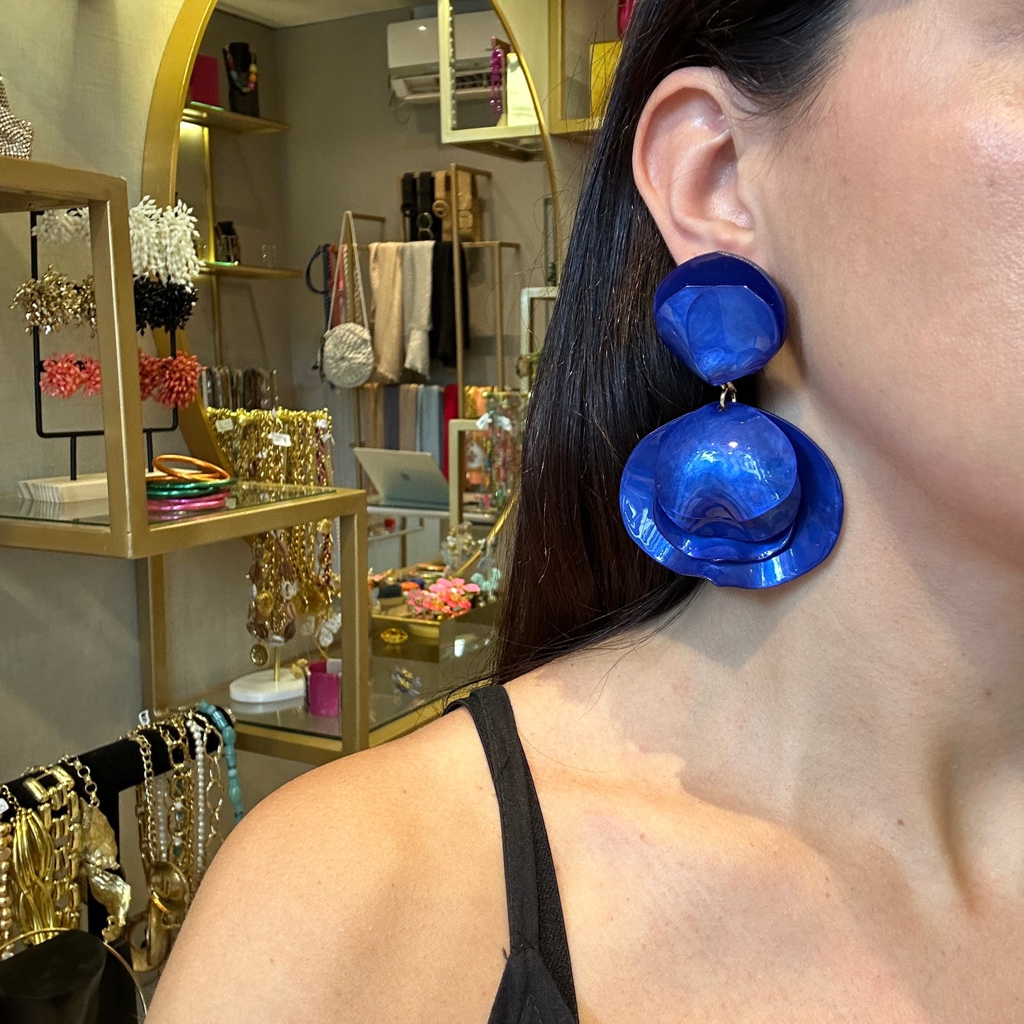 Aros pétalos con volumen