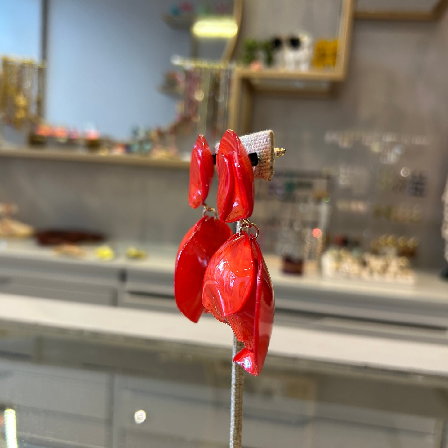 Aros pétalos con volumen