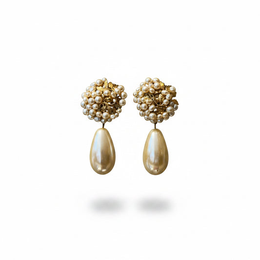 Aros goton perla