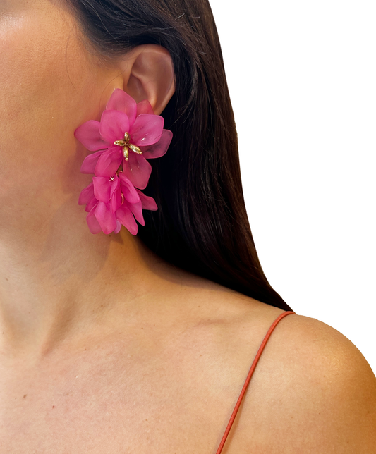 Aros flores con racimo