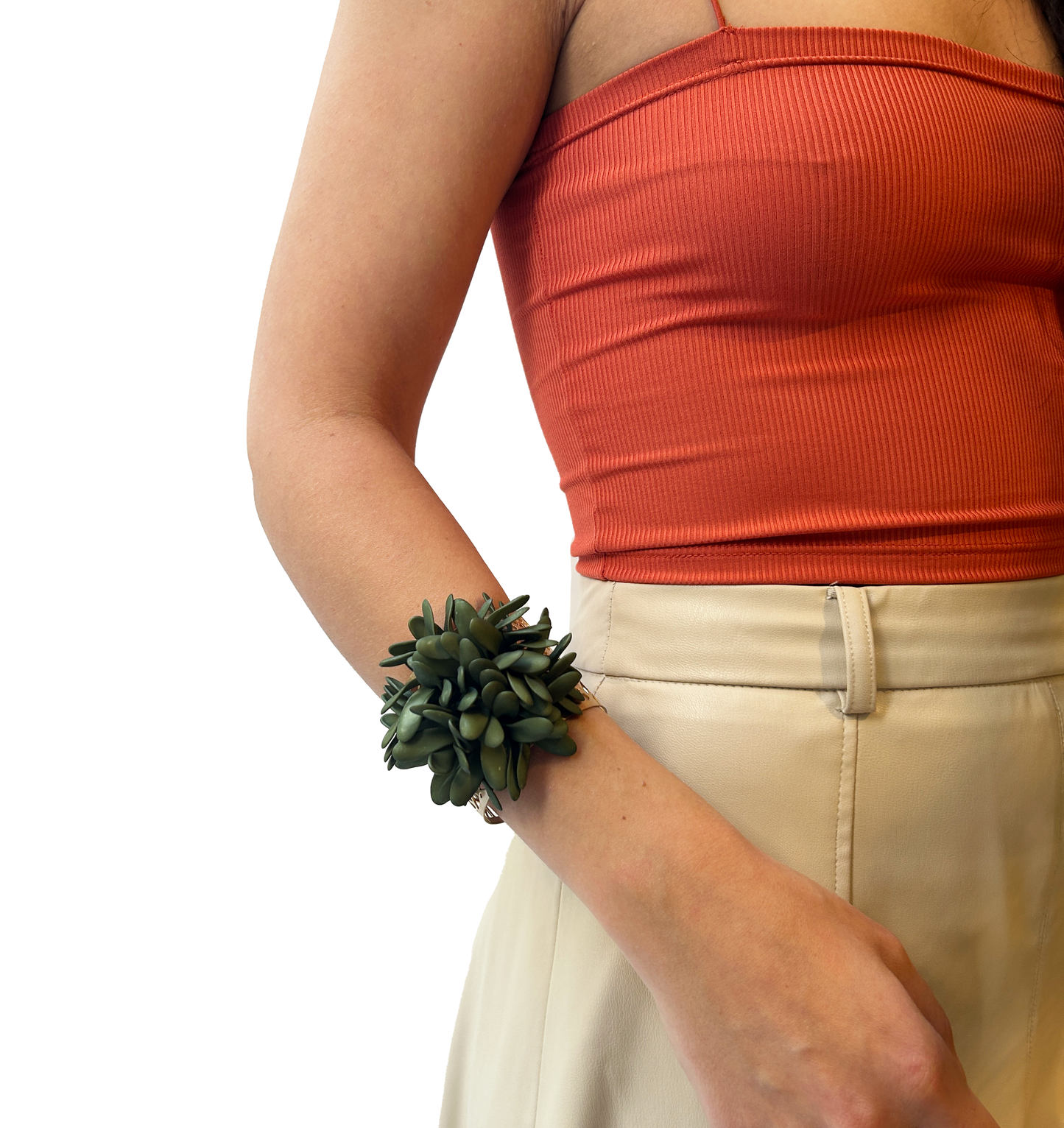 Pulsera circullo de pétalos