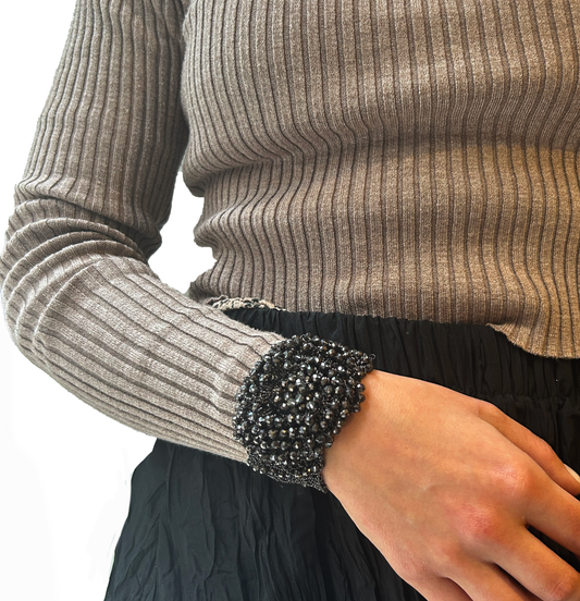 Pulsera hilo y cristal Li