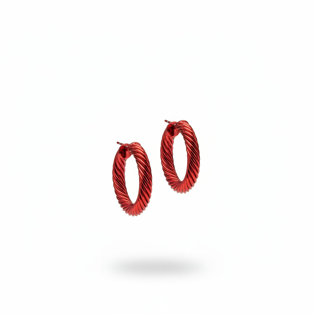 Argollas rojas