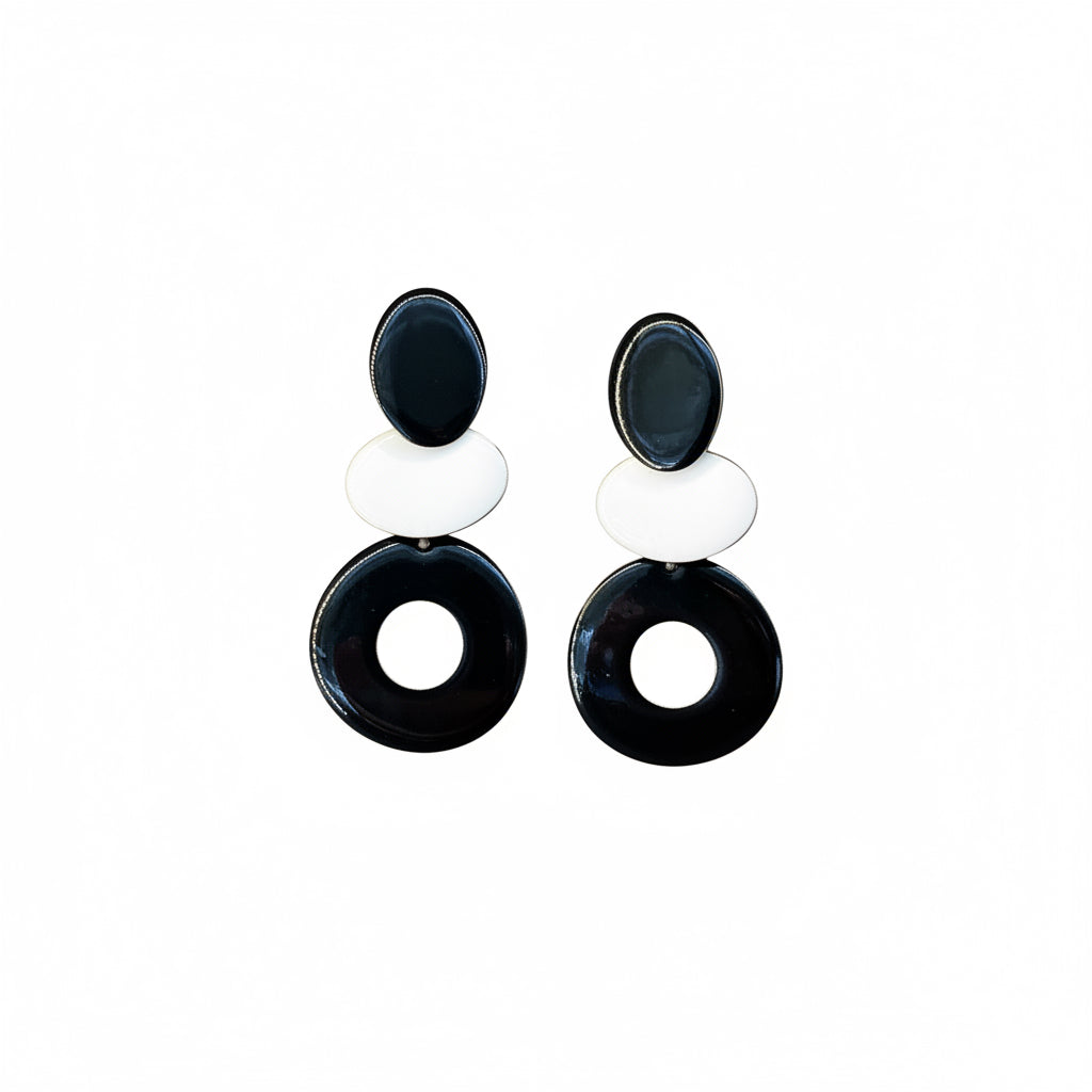Aros blanco y negro