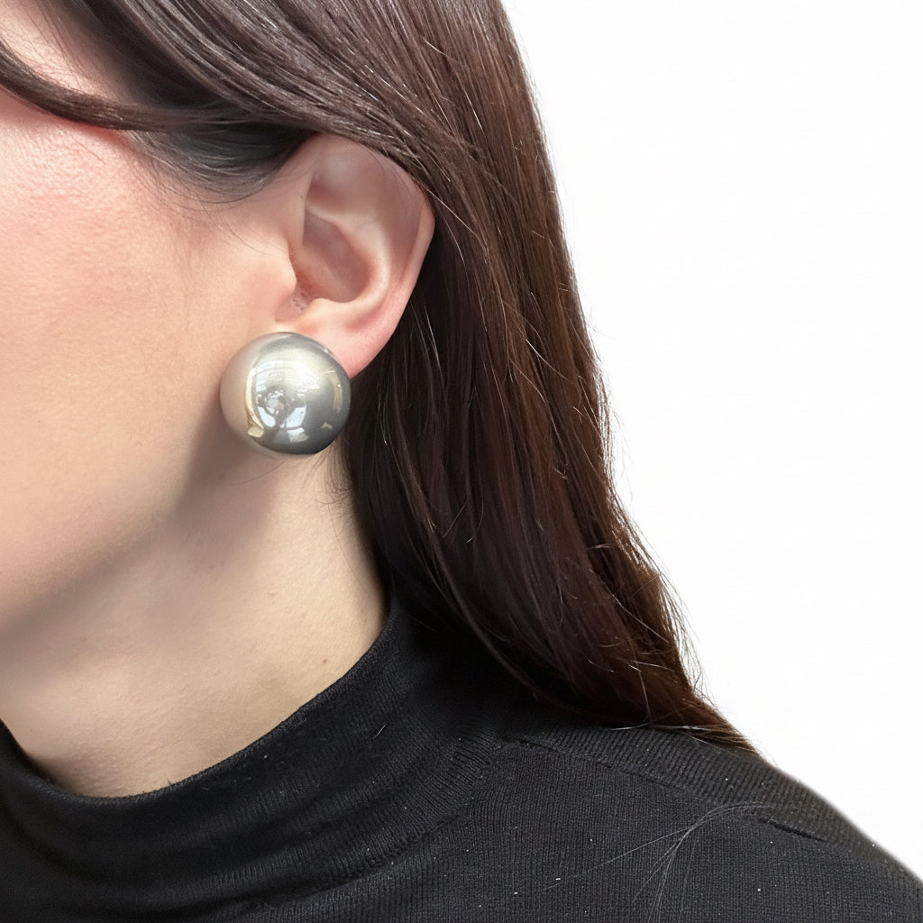 Aros perla de clip