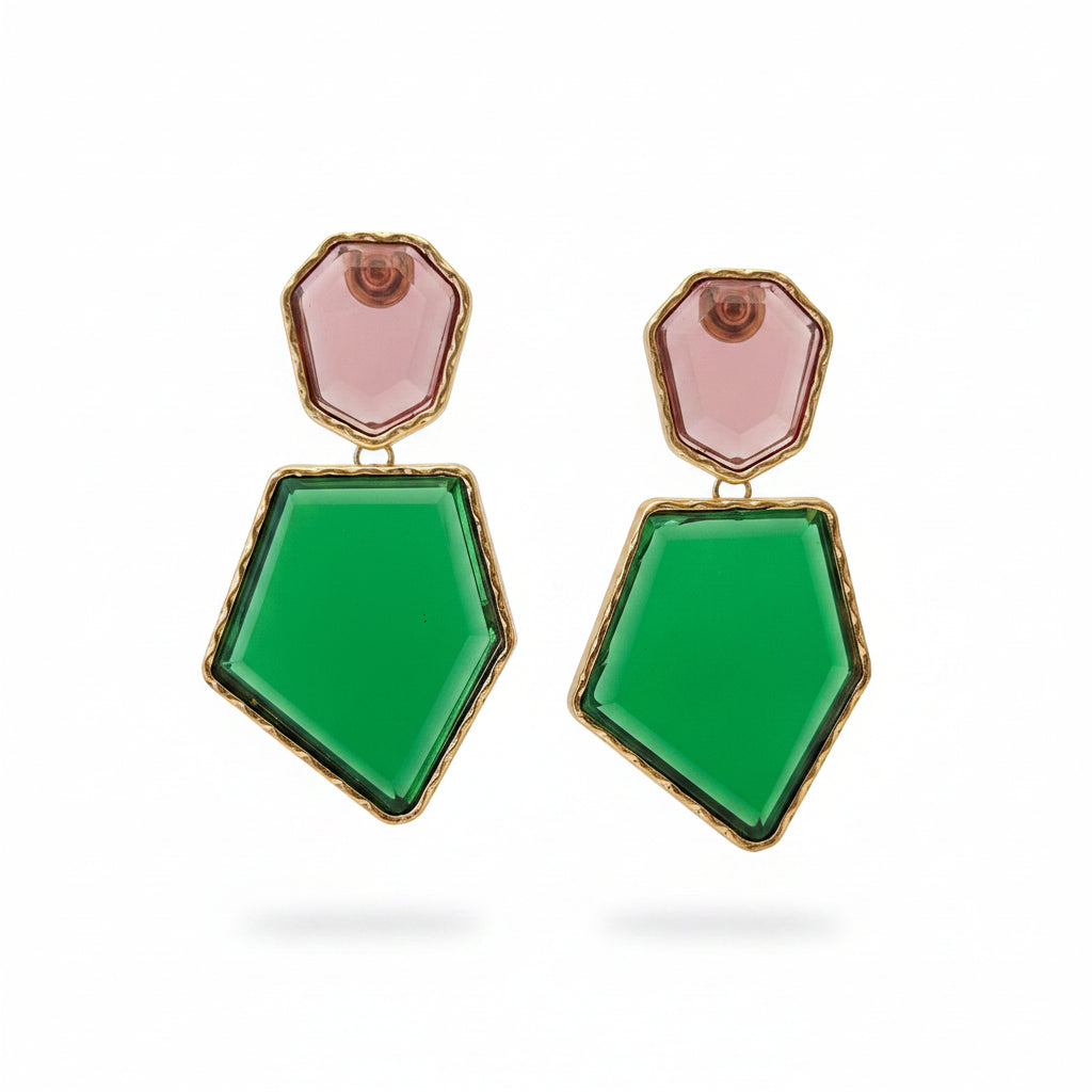 Aros geoemetricos de resina