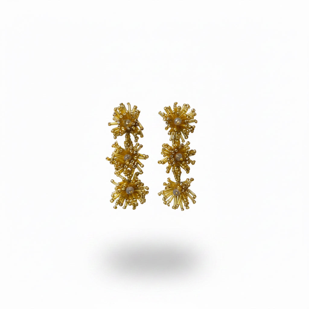 aros  dorados 