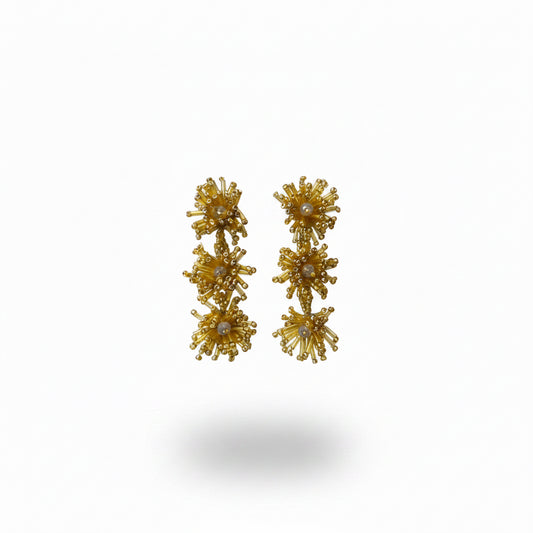aros  dorados 