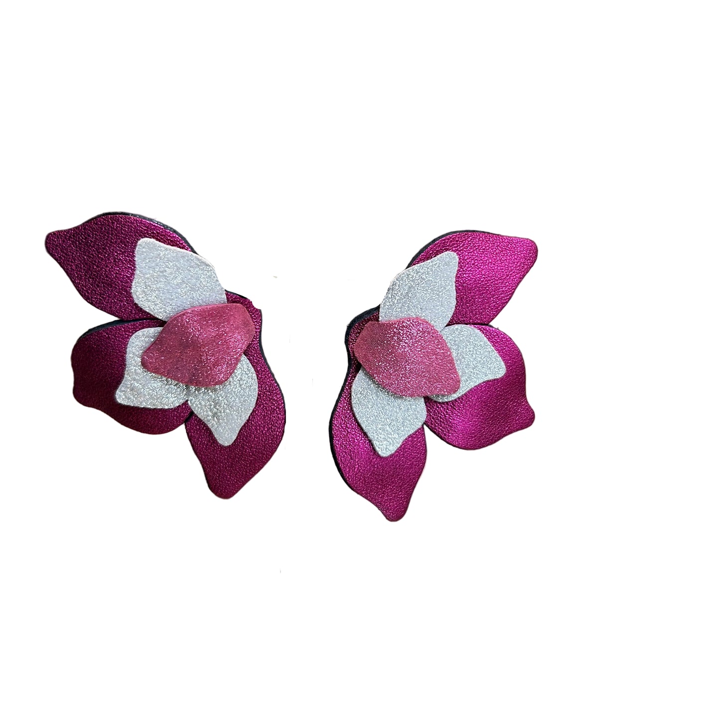 Aros hojas de cuero