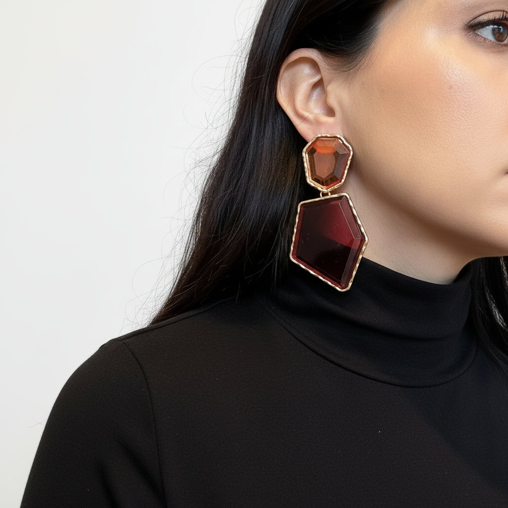 Aros geoemetricos de resina