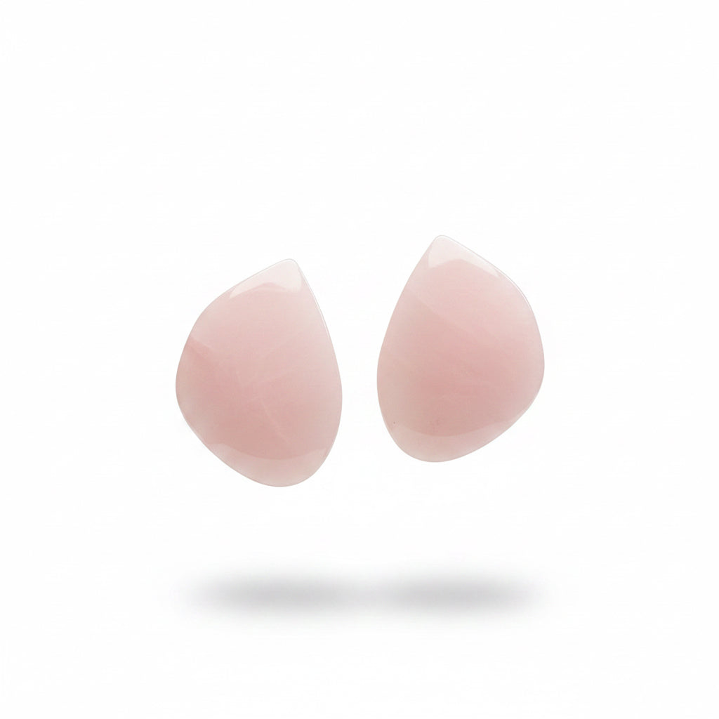 Aros rosa cortos