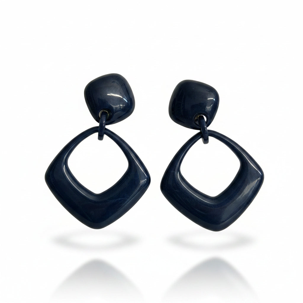 Aros rombos azules
