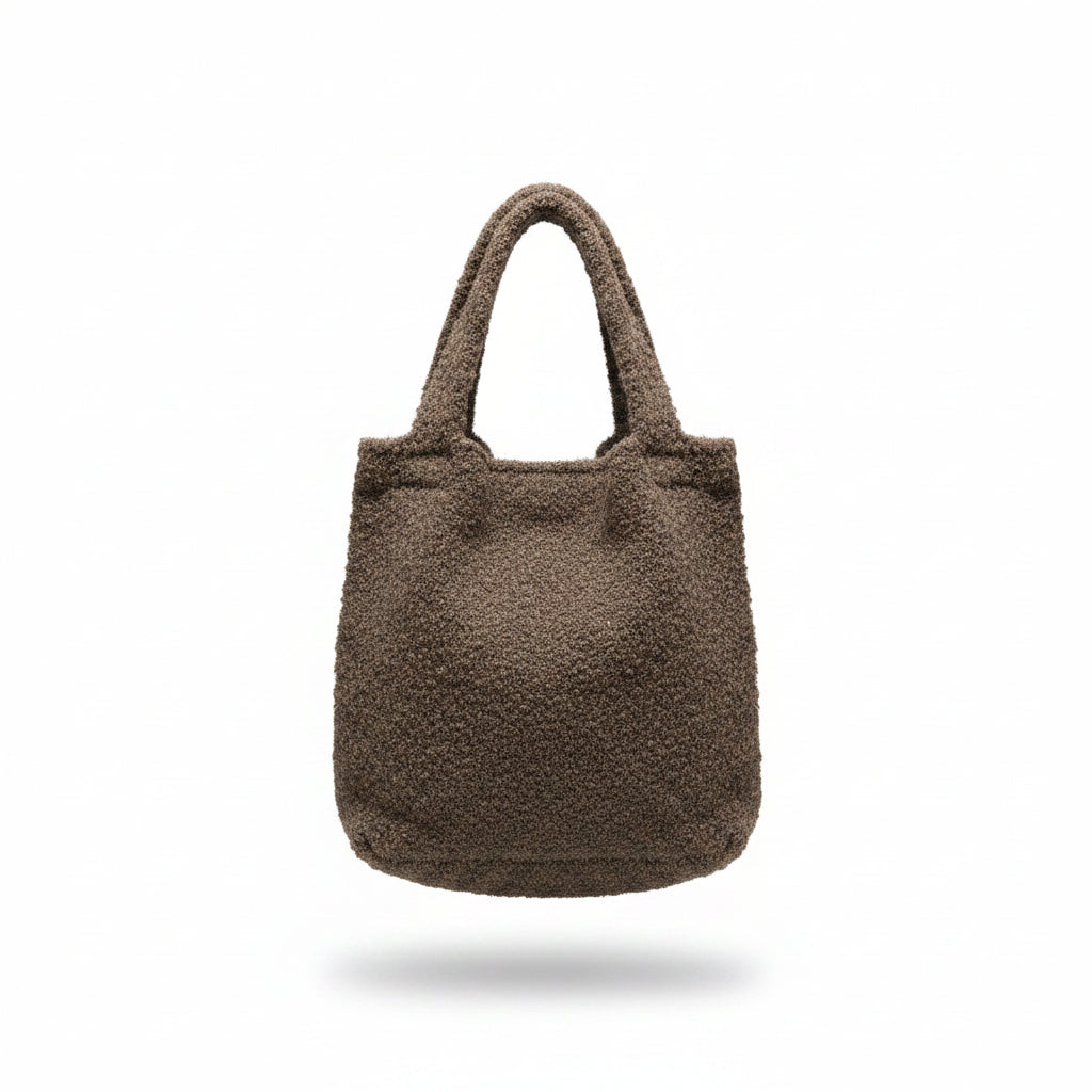 Bolso paño con perla
