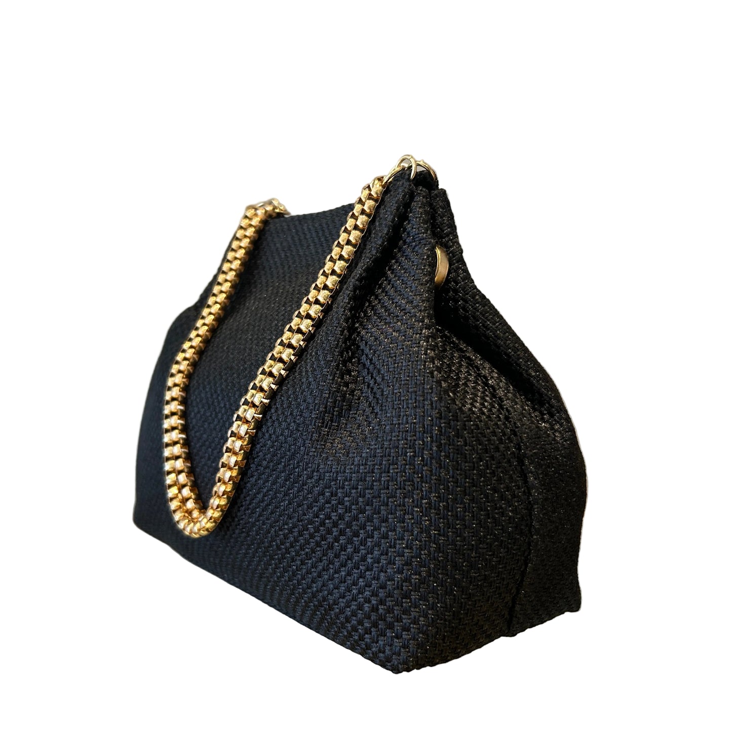bolso negro de fiesta