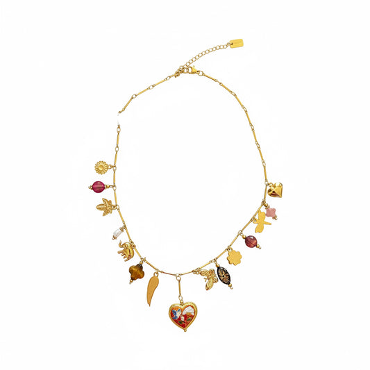 collar dorado 