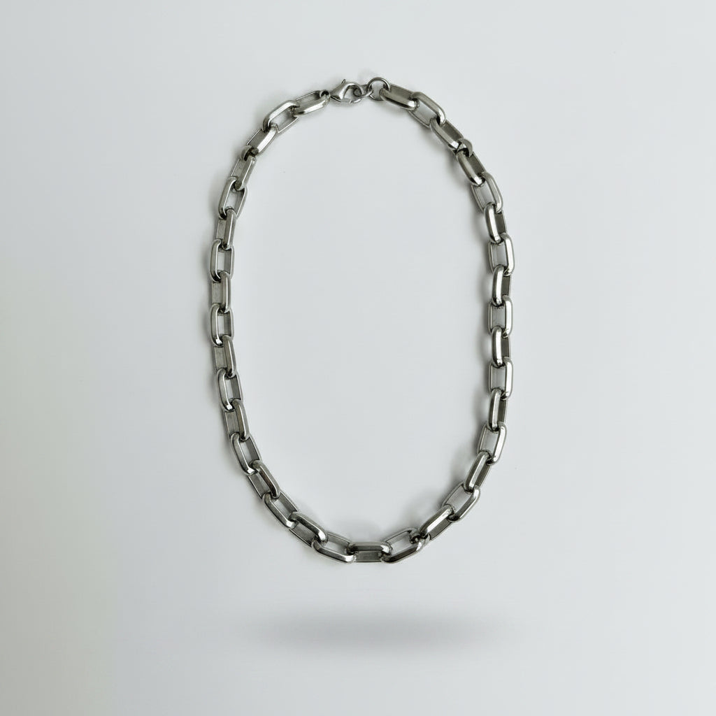 Collar cadena de acero
