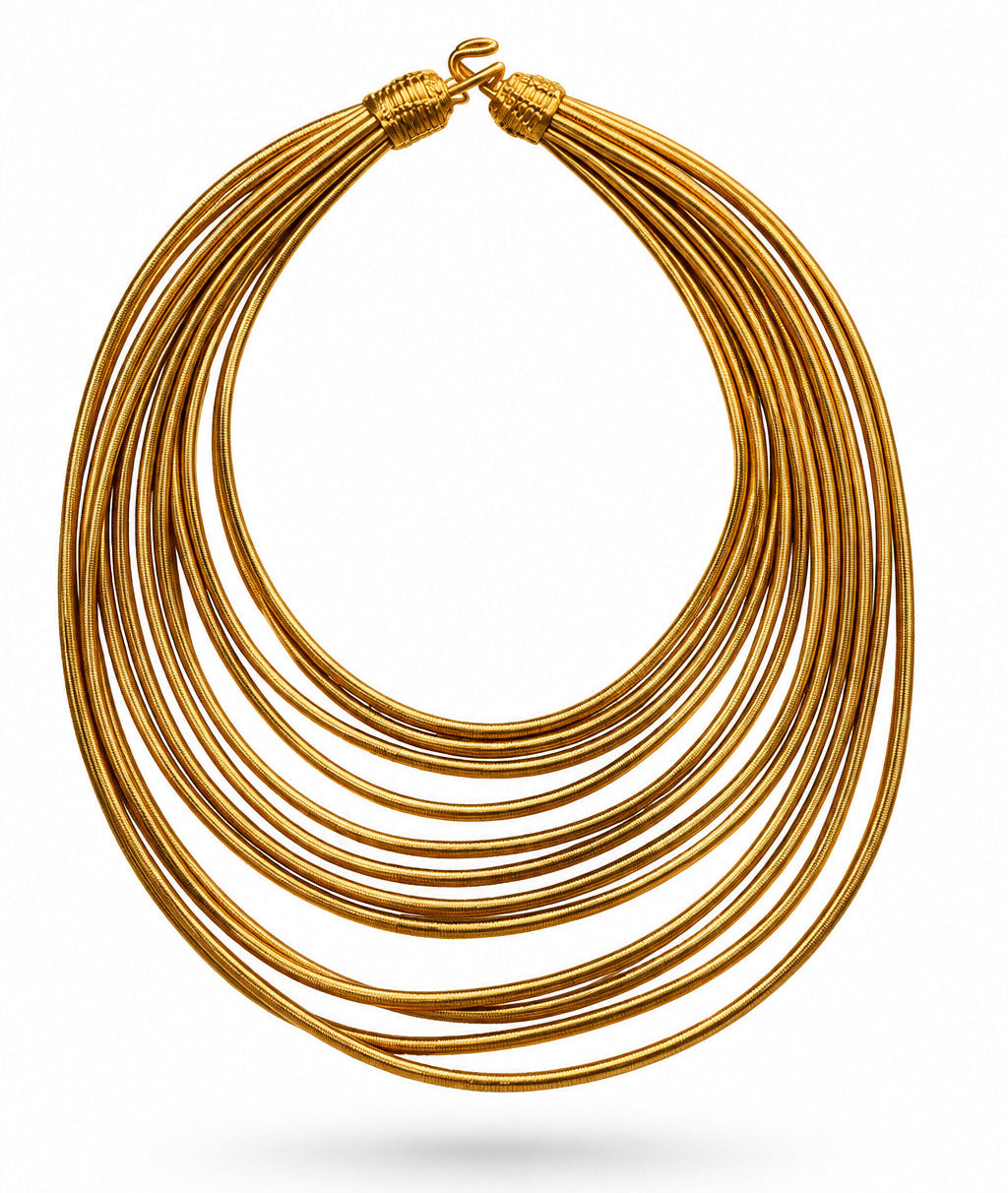 Collar varia vueltas hilo