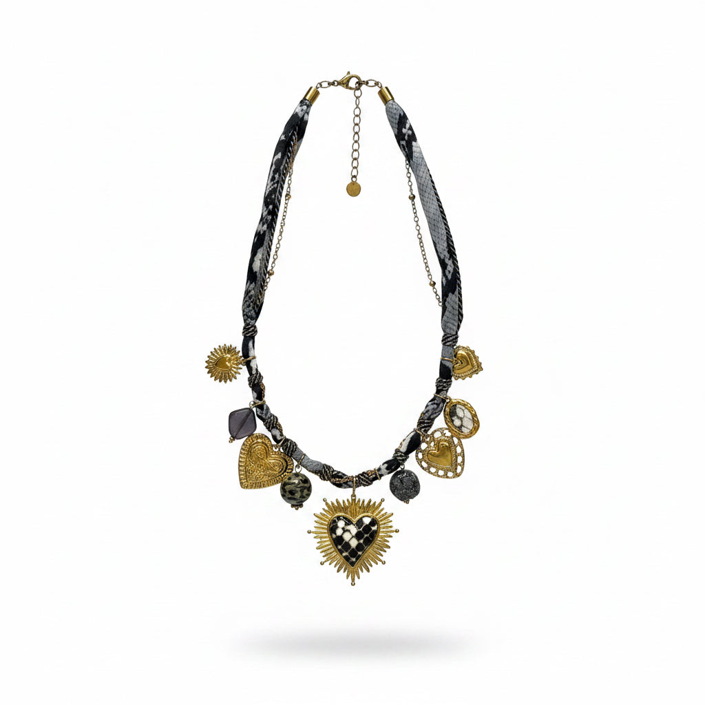 Collar dije corazón