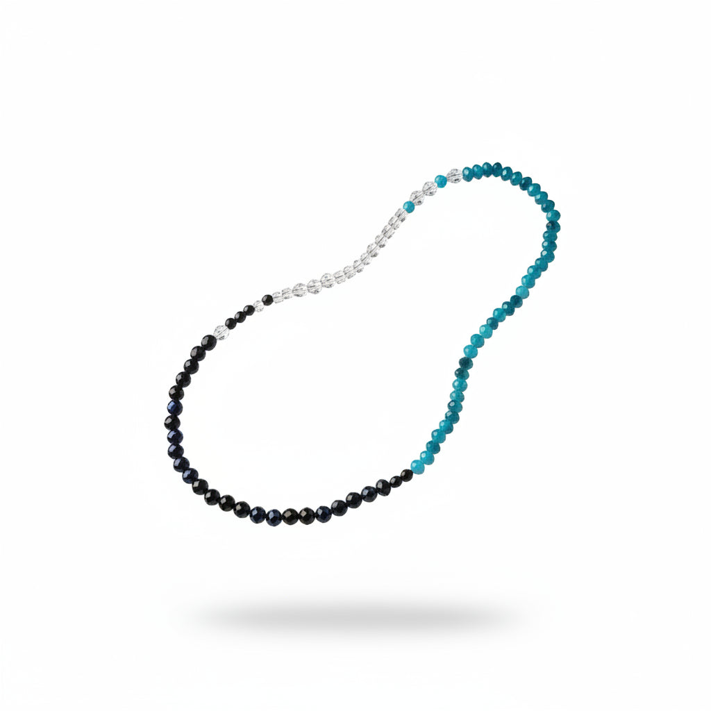 Collar largo de cristal