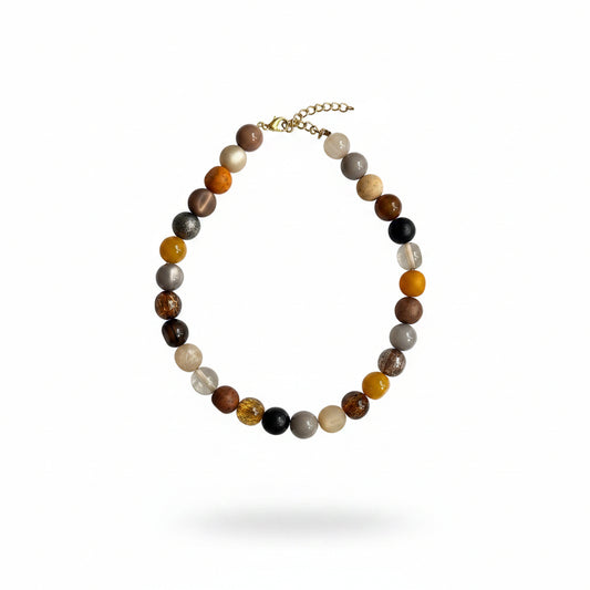 Collar esferas combinados