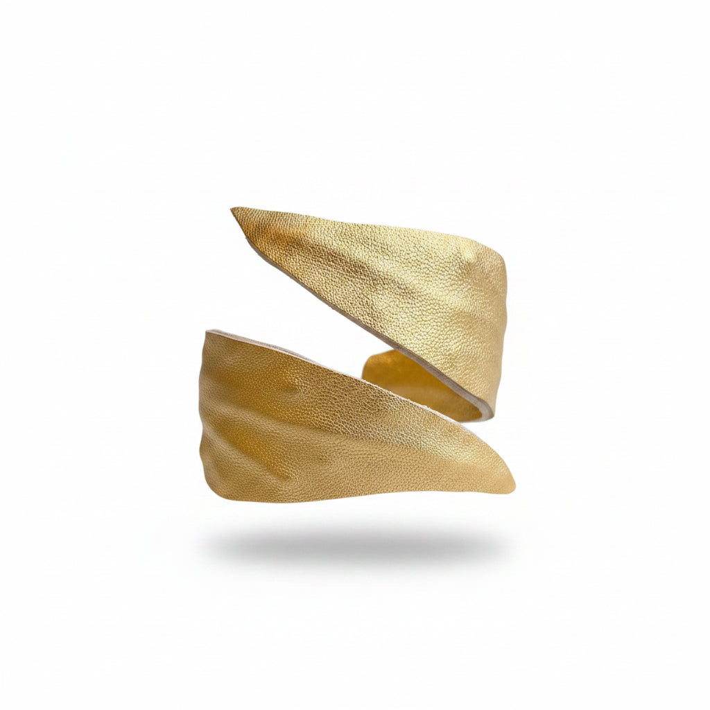 Pulsera hojas de cuero