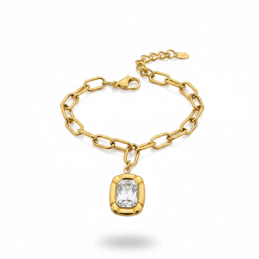 Pulsera dije zircon