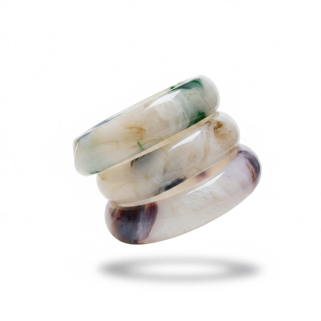 Pulseras marmoladas